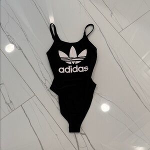 adidas Black One Piece Swimsuit